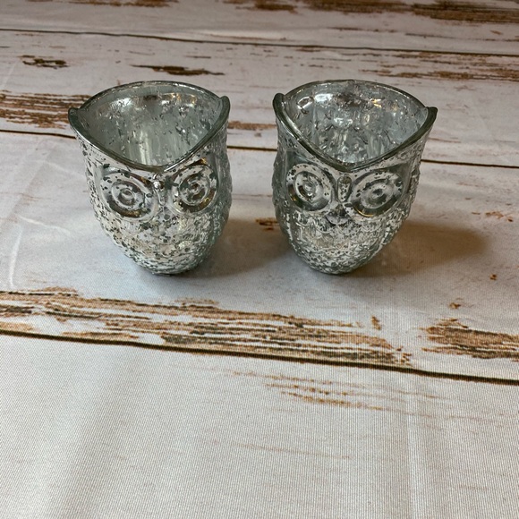 Other - Owl Votive Candle Holders Set of Two. NWOT